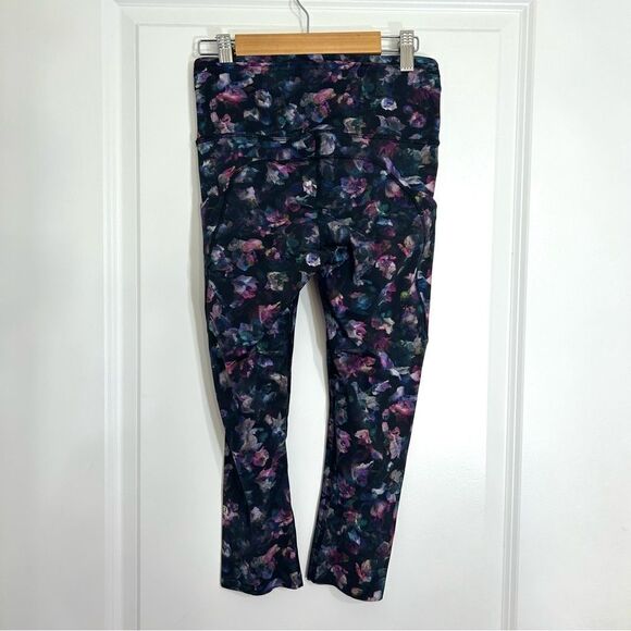 Lululemon Fast and Free Crop II 19" Non-Reflective Activate Floral Multi 4 - Picture 6 of 13